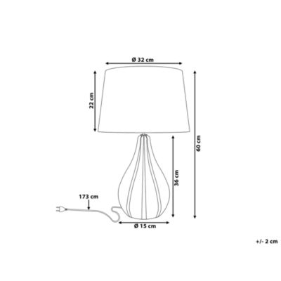 Lampe à poser design haut de gamme SANTEE