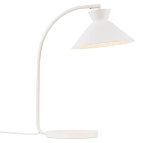 Lampe à poser DIAL, Métal, Couleur Blanc, E27, H.51, IP20 / NORDLUX Intérieur