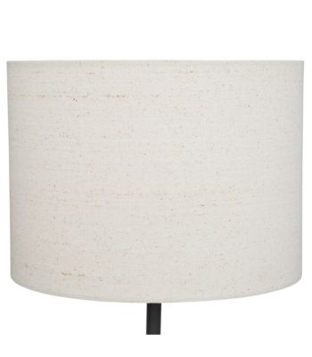 Lampe à poser en Bois et abat-jour en Coton H 47.5 cm