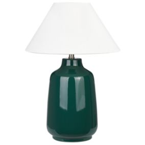 Lampe à poser en céramique verte 57 cm CARETA