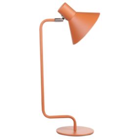 Lampe à poser en métal orange RIMAVA