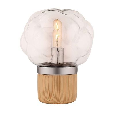 Lampe à poser en verre transparent - design nordique - BUBBLE LIGHT