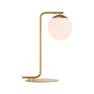 Lampe à poser GRANT  Verrerie Laiton, H.41 - IP20 - E14 /Nordlux Intérieur