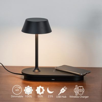 Lampe LED Avec Chargeur Sans Fil Pour Smartphones Denver Electronics Lqi 55 84978629