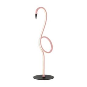 Lampe à poser LED Flamingo Rose