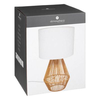 Lampe à poser Lila corde H40 Atmosphera - Naturel