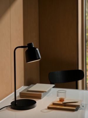 Lampe à poser Louella  Métal Noir ,  H. 47 - IP20 - E14 /  Nordlux Intérieur
