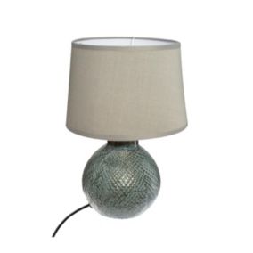 Lampe à poser Pied Boule en céramique H 28.5 cm