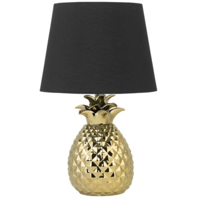 Lampe à poser PINEAPPLE Céramique Doré
