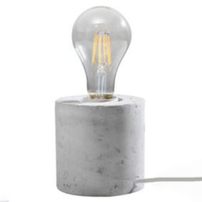 Lampe à poser Polarisys béton - max 15W LED