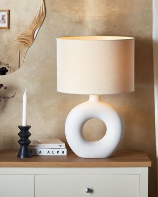 Lampe à poser VENTA Céramique Blanc