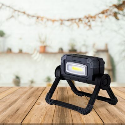 Lampe Projecteur FISHTEC Portable sans Fil LED Orientable 360