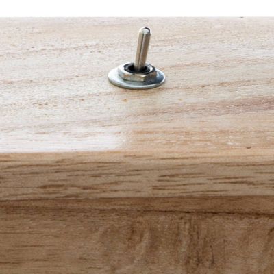 Lampe socle "Tibu" beige H9cm - ATMOSPHERA CREATEUR D'INTERIEUR