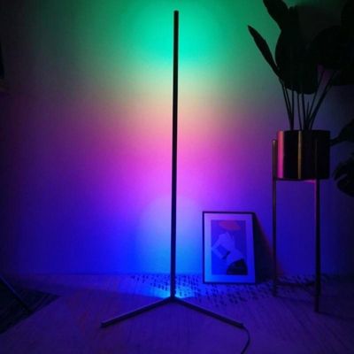 Lampe sur Pied Connectée WiFi RGBW 142cm avec Télécommande - SILAMP