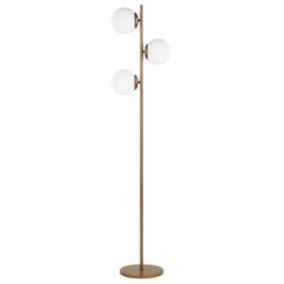 Lampe sur pied dorée au style moderne et élégant 153 cm WADI