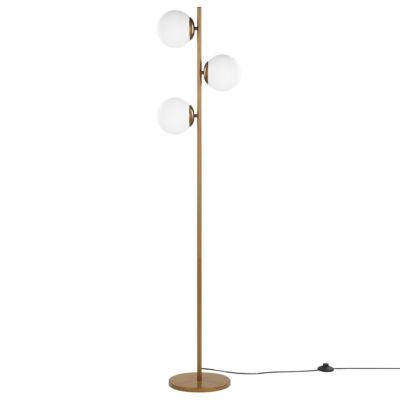 Lampe sur pied dorée au style moderne et élégant 153 cm WADI