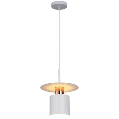 LAMPE SUSPENDUE APP1146 WHITE, ROSE GOLD
