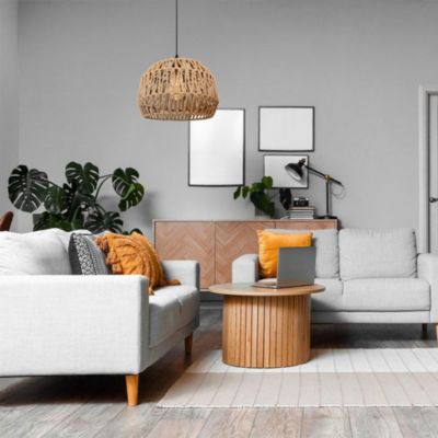 LAMPE SUSPENDUE APP1291-1CP BEIGE