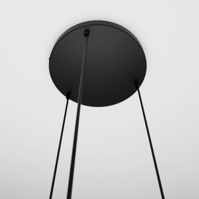 Lampe suspendue COSMO 3 BL PREMIUM TRANSPARENT, Emibig Lighting, Fabriqué en EU