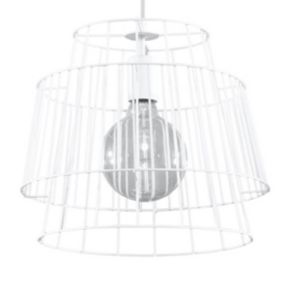 Lampe suspendue en acier 1 lampes 35x35x130cm Sollux