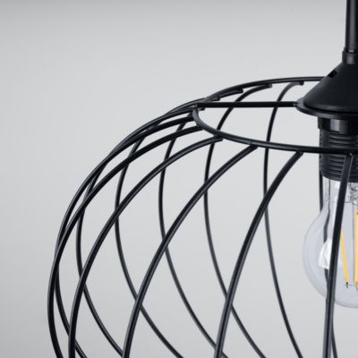Lampe suspendue en acier 1 lampes 35x35x86cm Sollux