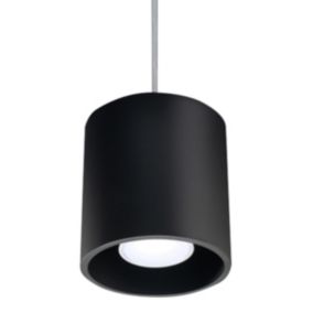 Lampe suspendue en aluminium 1 lampes 10x10x110cm Sollux