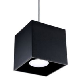 Lampe suspendue en aluminium 1 lampes 10x10x110cm Sollux