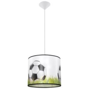 Lampe suspendue en PVC 1 lampes 30x30x82cm Sollux