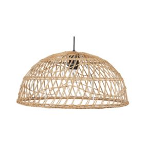 Lampe suspendue en rotin naturel RAVINE