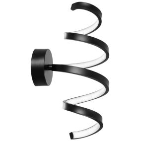 LAMPE SUSPENDUE LED SPRING APP826-W BLACK MATT