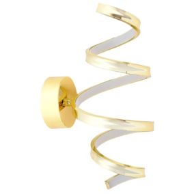 LAMPE SUSPENDUE LED SPRING APP827-W GOLD