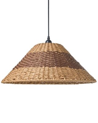 Lampe suspension BANCAL Corde en papier Naturel
