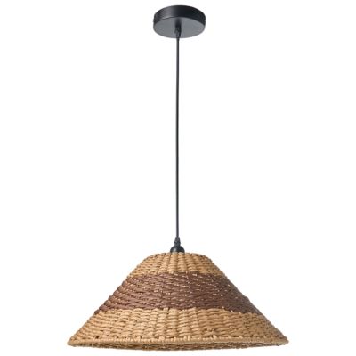 Lampe suspension BANCAL Corde en papier Naturel
