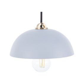 Lampe suspension bleu clair ESERA