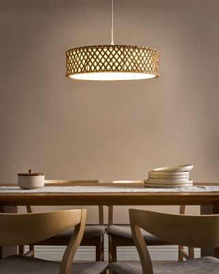 Lampe suspension BLONDIN Corde en papier Naturel