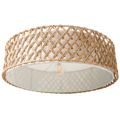 Lampe suspension BLONDIN Corde en papier Naturel