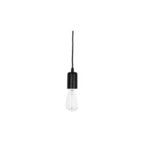 Lampe Suspension Déco "Met" 8cm Noir