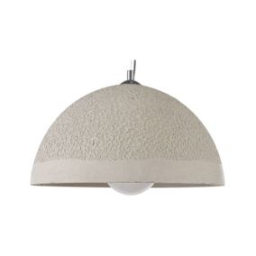 Lampe suspension en béton gris TANANA