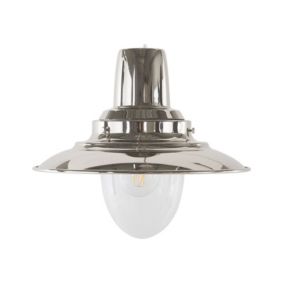 Lampe suspension en nickel PINEGA