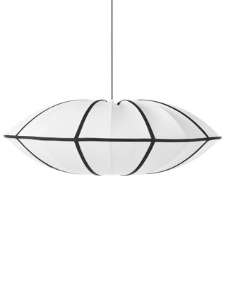 Lampe suspension  enmatériaux synthétiques blanc GUASARE