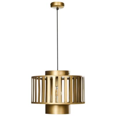 Lampe suspension HUGLI Métal Laiton