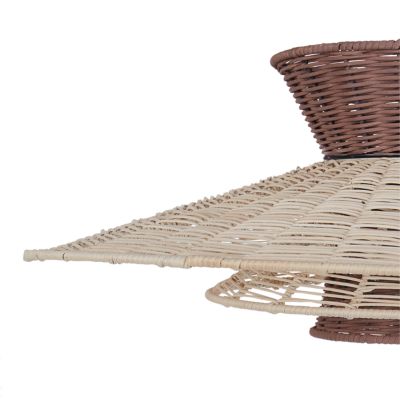 Lampe suspension KABOMPO Rotin Marron