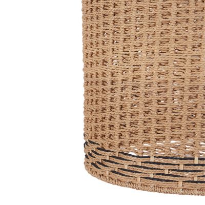 Lampe suspension LUAPULA Corde en papier Naturel