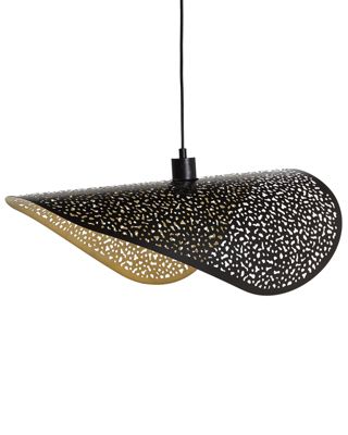 Lampe suspension MAHI Métal Noir