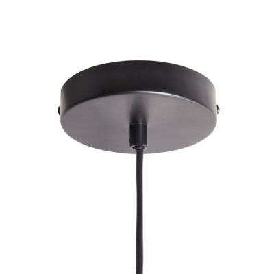 Lampe suspension MAHI Métal Noir