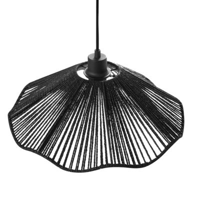 Lampe suspension MIGORI Papier Noir