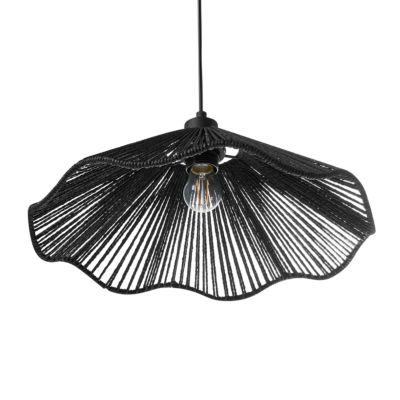 Lampe suspension MIGORI Papier Noir