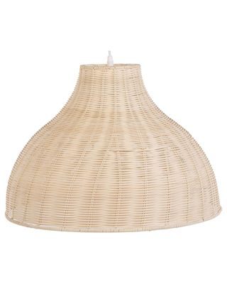 Lampe suspension MILLIAN Rotin Marron clair