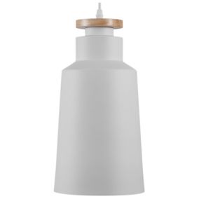 Lampe suspension moderne en aluminium blanc NEVA