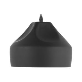 Lampe suspension moderne en métal noir EVINOS